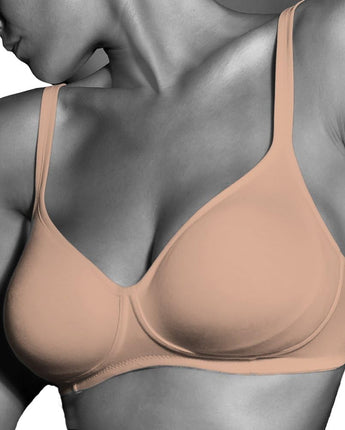 Reggiseno Cannella Gios Senza Ferretto Nudo