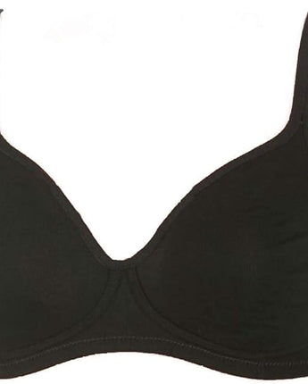 Reggiseno Cannella Gios Senza Ferretto Nero