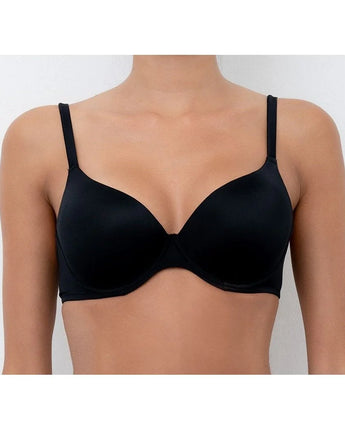 Reggiseno Mousse Lormar Con Ferretto Nero